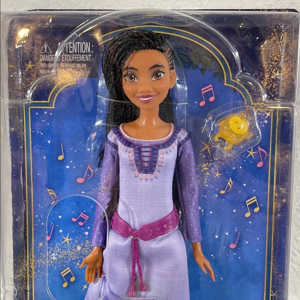 Mattel Disney's Wish Singing Asha of Rosas Fashion Doll & Star Figure NEW